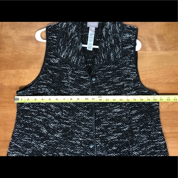 Chico’s Tunic Sweater Vest - Picture 6 of 6
